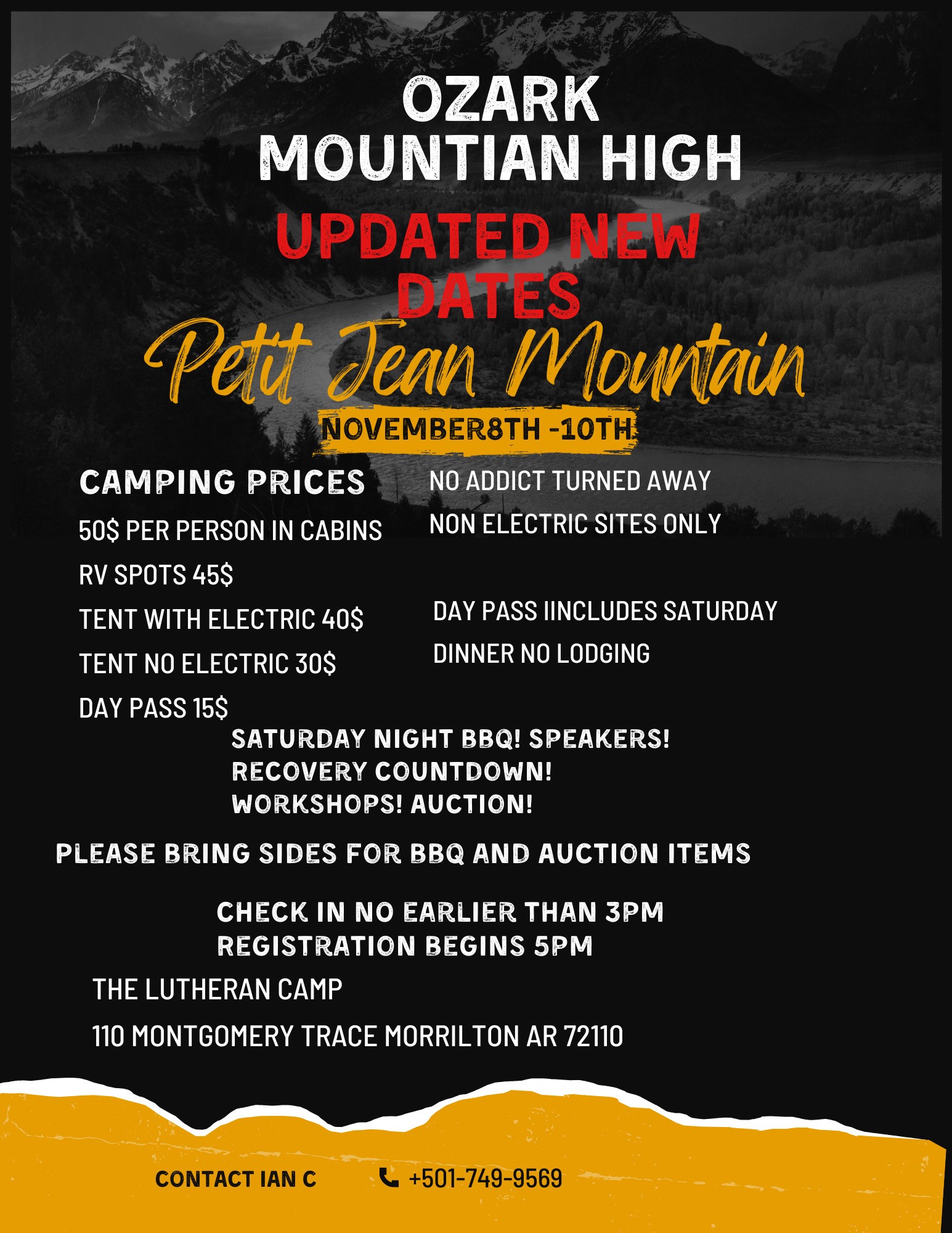 (Morrilton) 2024 Ozark Mountain High Campout