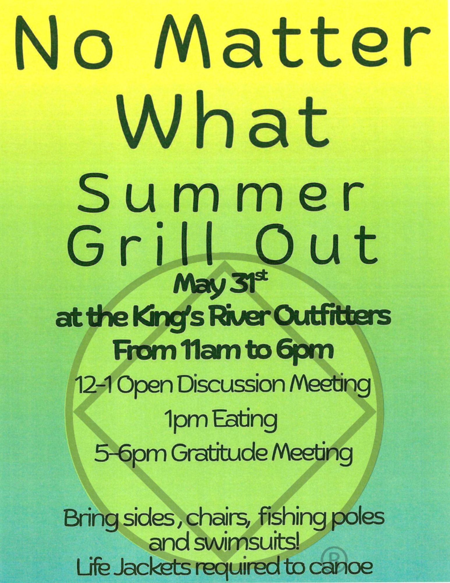(Eureka Springs) Summer Grill Out 2025