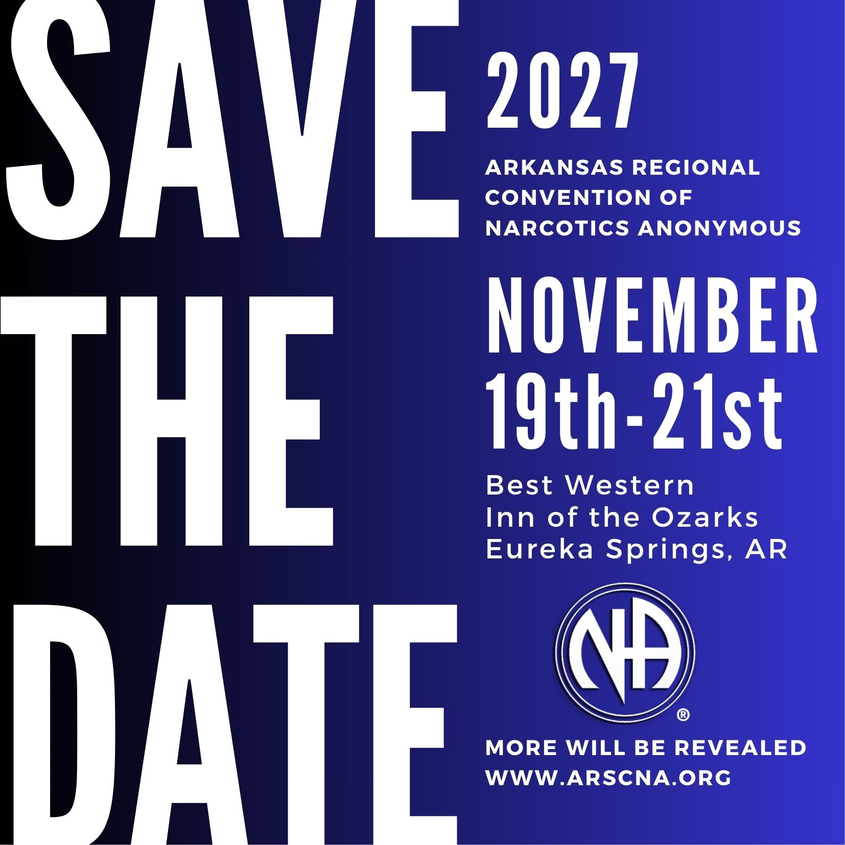 (Eureka Springs) 2027 Arkansas Regional Convention