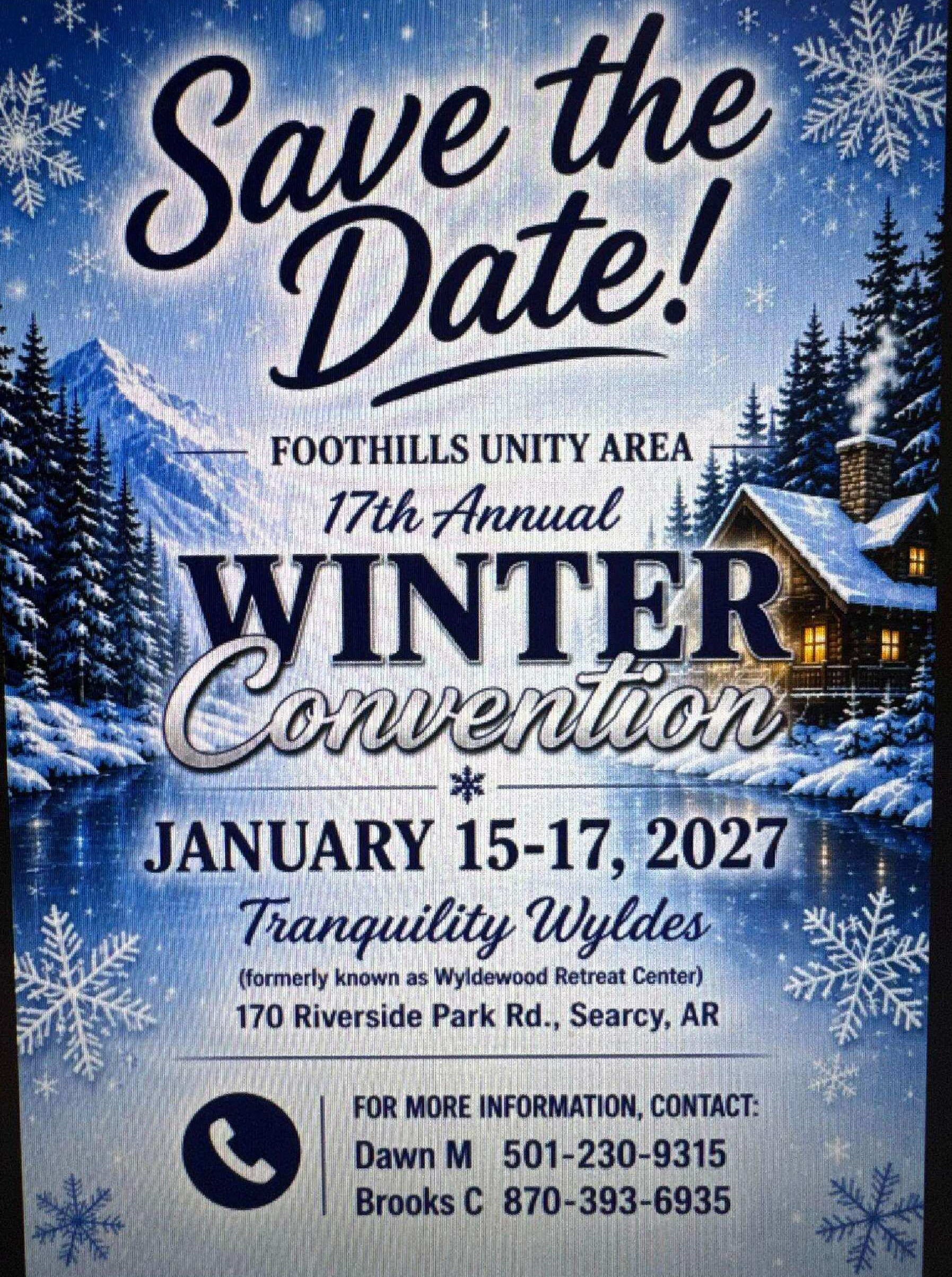 (Searcy) FUACNA Winter Convention 2027
